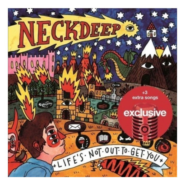 NECK DEEP - LIFE'S NOT OUT TO GET YOU (BLOOD RED VINYL)