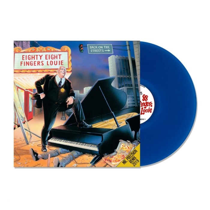 88 FINGERS LOUIE - BACK ON THE STREETS (REMIXED & REMASTERED) (BLUE VINYL)