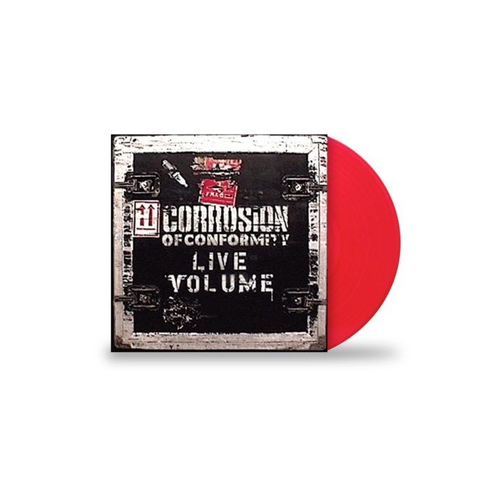 CORROSION OF CONFORMITY - VOLUME LIVE (2LP/TRANSPARENT RED VINYL) (I)