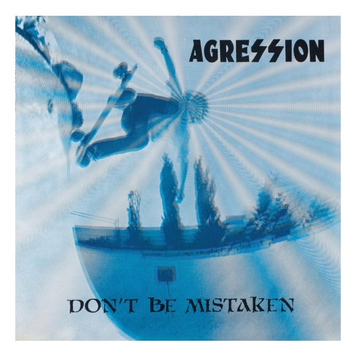 AGRESSION - DON'T BE MISTAKEN (CLEAR & BLUE CLOUD VINYL)