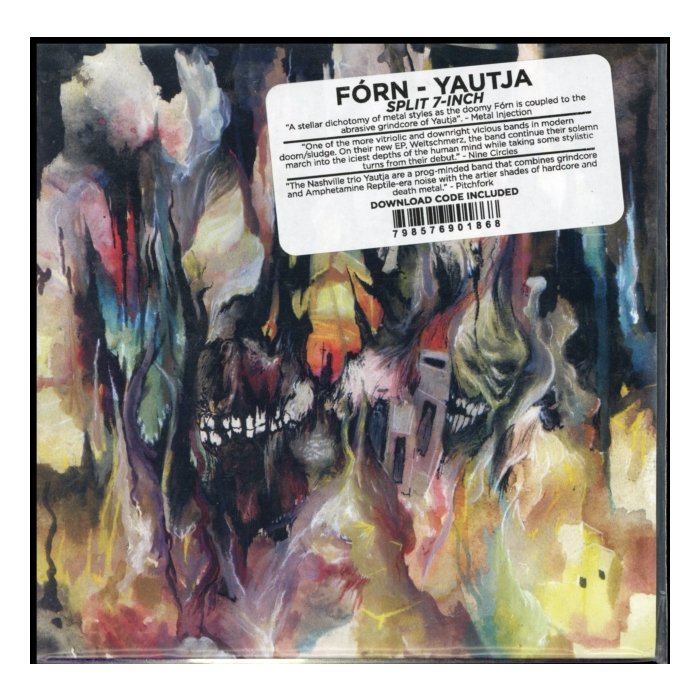 FORN / YAUTJA - SPLIT (DL CARD)