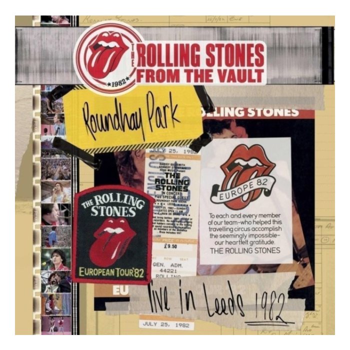 ROLLING STONES - FROM THE VAULT: LIVE IN LEEDS 1982 (3LP/DVD)