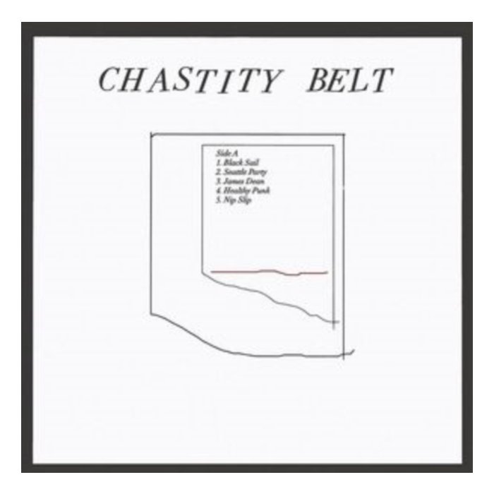 CHASTITY BELT - NO REGRETS (10TH ANNIVERSARY EDITION/BLACK & WHITE SWIRL VINYL)