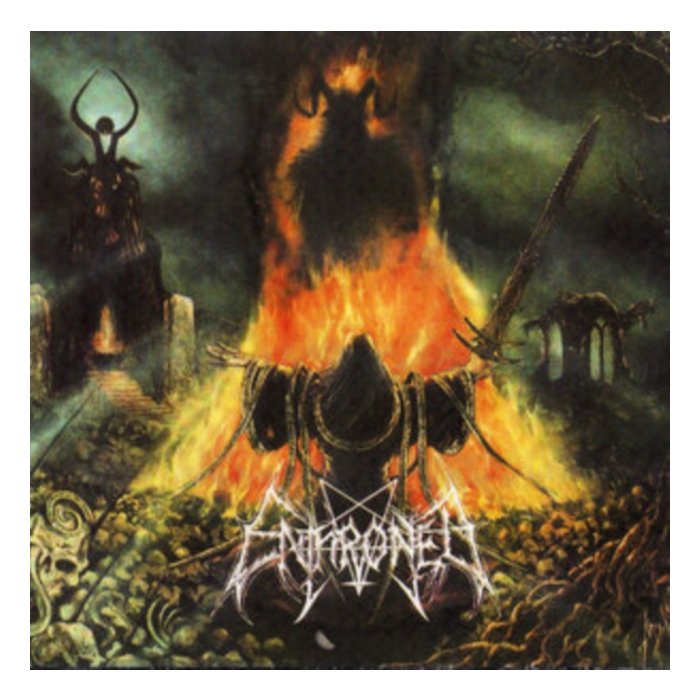 ENTHRONED - PROPHECIES OF PAGEN FIRE (2LP/CLEAR VINYL WITH RED/YELLOW/BLACK SPLATTER VINYL)