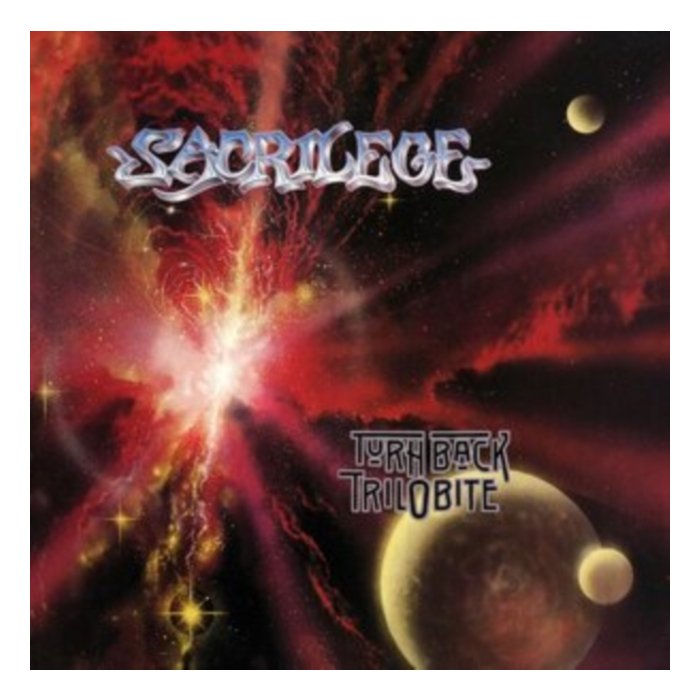 SACRILEGE - TURN BACK TRILOBITE (CLEAR/RED SPLATTER VINYL/12INCH)