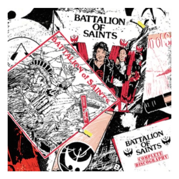 BATTALION OF SAINTS - COMPLETE DISCOGRAPHY (RED