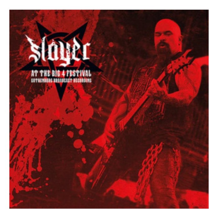 SLAYER - AT THE BIG 4 FESTIVAL (CLEAR/RED SPLATTER VINYL)