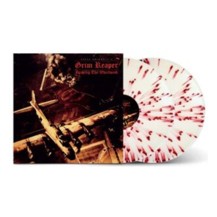 GRIM REAPER - REAPING THE WHIRLWIND – LIVE BRITISH STEEL FESTIVAL 2018 (WHITE / RED SPLATTER VINYL)