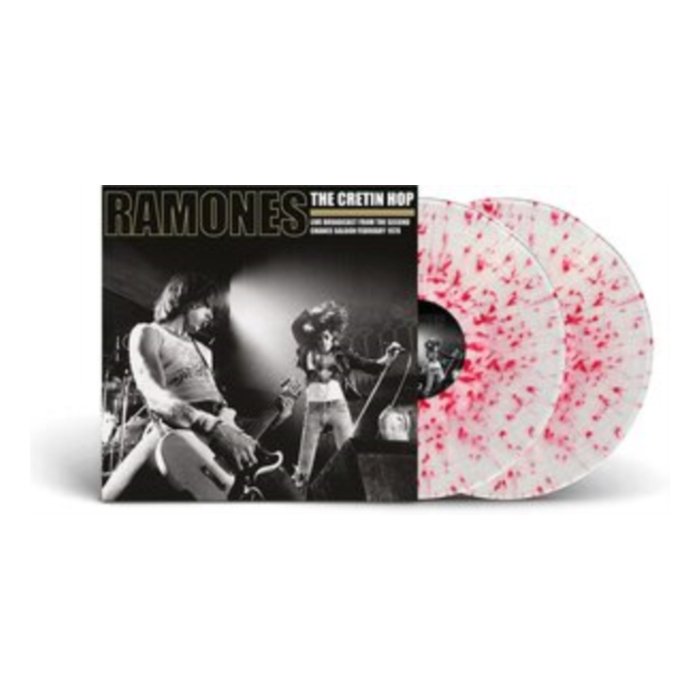 RAMONES - CRETIN HOP (CLEAR/RED SPLATTER VINYL/2LP) (I)