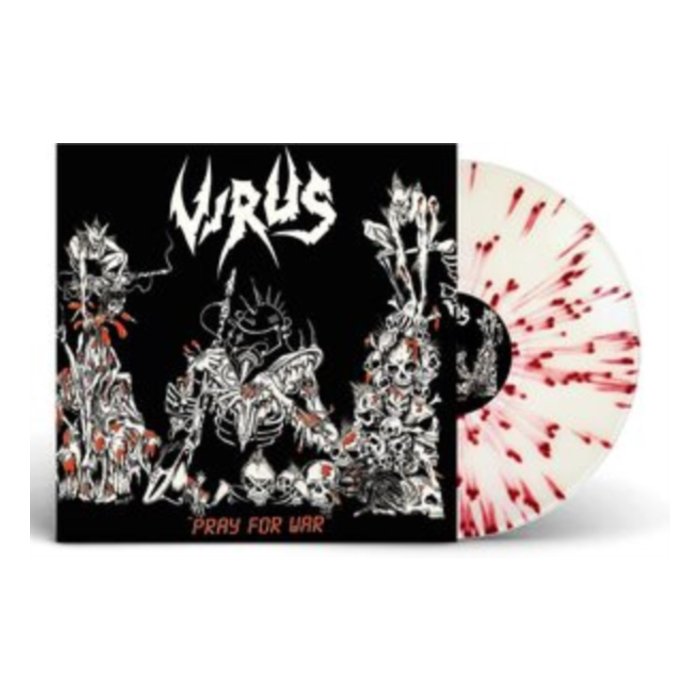 VIRUS - PRAY FOR WAR (WHITE / RED SPLATTER VINYL)