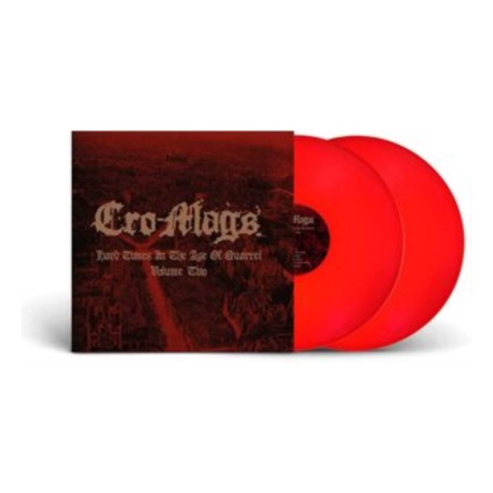 CRO-MAGS - HARD TIMES IN THE AGE OF QUARREL: VOL 2 (2LP/RED VINYL)