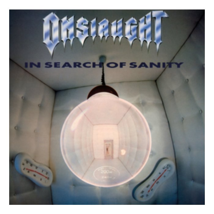 ONSLAUGHT - IN SEARCH OF SANITY (GREY W/ BLACK SPLATTER VINYL)