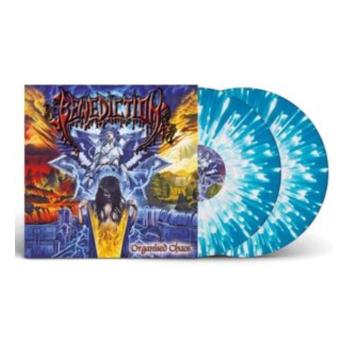 BENEDICTION - ORGANISED CHAOS (LIGHT BLUE W/WHITE SPLATTER VINYL/2LP)