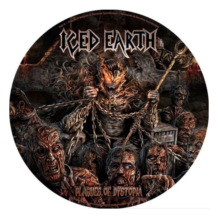 ICED EARTH - PLAGUES OF DISTOPIA (PICTURE DISC) (RSD)