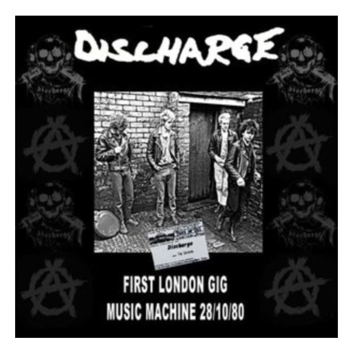 DISCHARGE - LIVE AT THE MUSIC MACHINE 1980 (CLEAR VINYL)