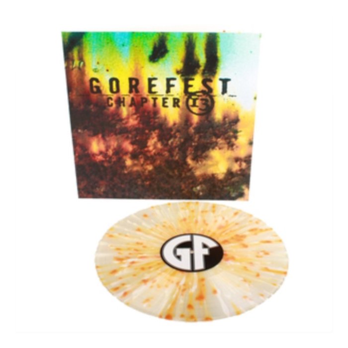 GOREFEST - CHAPTER 13 (CLEAR W/ ORANGE/WHITE SPLATTER/140G)