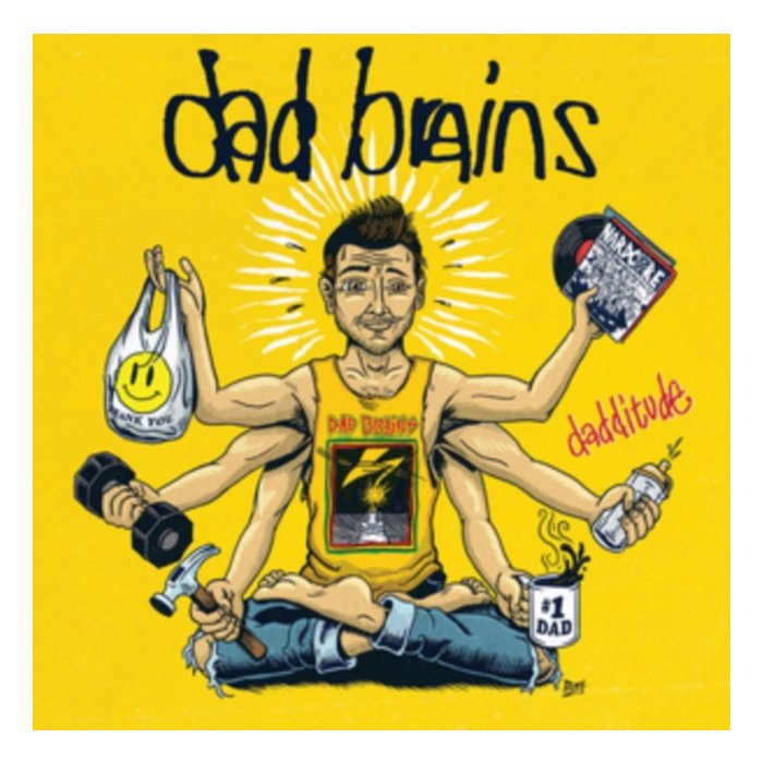 DAD BRAINS - FATHER'S DAY (RED 7INCH/DL)