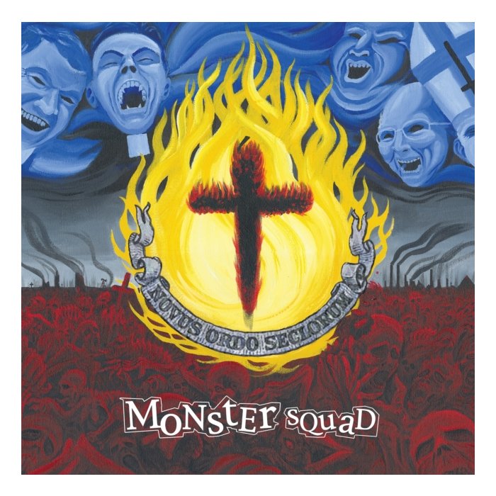 MONSTER SQUAD - FIRE THE FAITH (RED WITH NEON YELLOW SPLATTER VINYL)