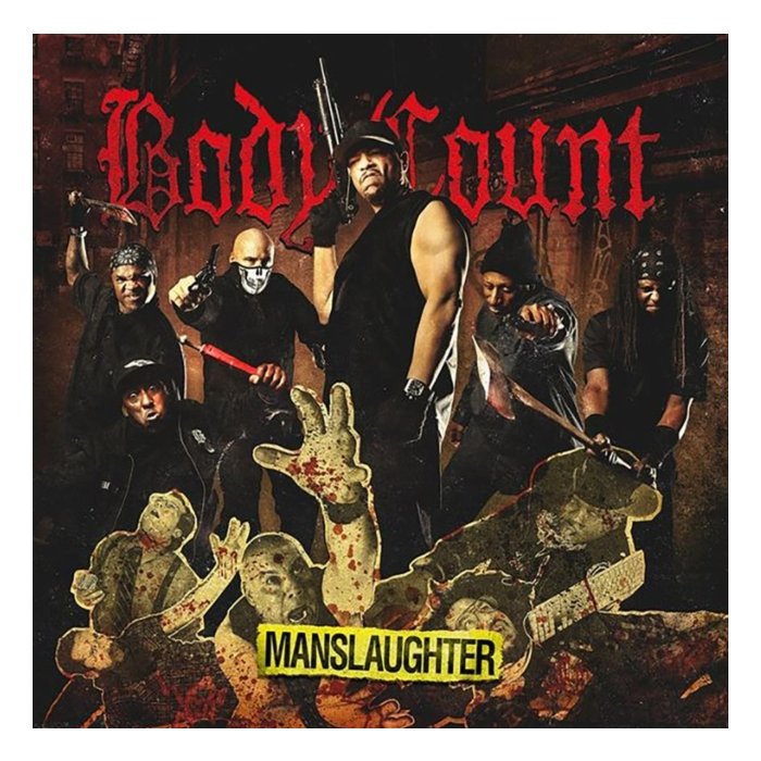 BODY COUNT - MANSLAUGHTER (CLOUDY BLOOD RED/ULTRA CLEAR VINYL)