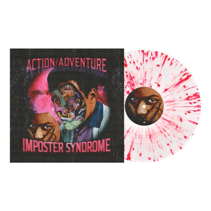 ACTION/ADVENTURE - IMPOSTER SYNDROME (CLEAR W/ HOT PINK SPLATTER VINYL) (I)