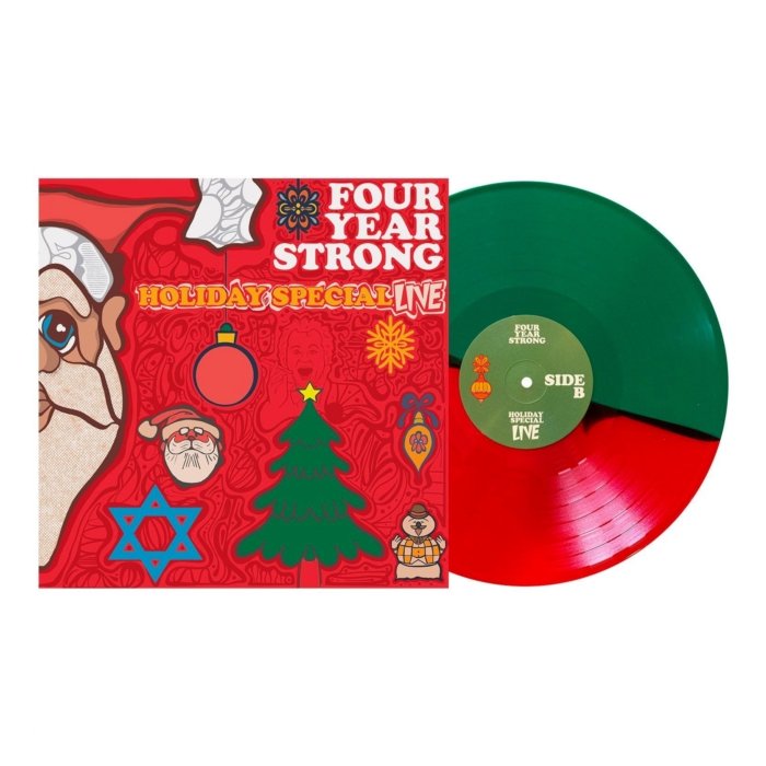 FOUR YEAR STRONG - HOLIDAY SPECIAL LIVE (HALF RED/HALF GREEN VINYL) (I)