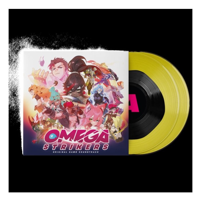 VARIOUS ARTISTS - OMEGA STRIKERS OST (BLACK BOB ON YELLOW VINYL/2LP)