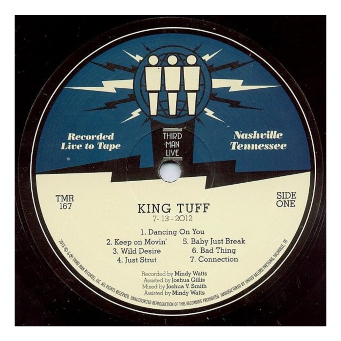 KING TUFF - THIRD MAN LIVE 07-13-2012