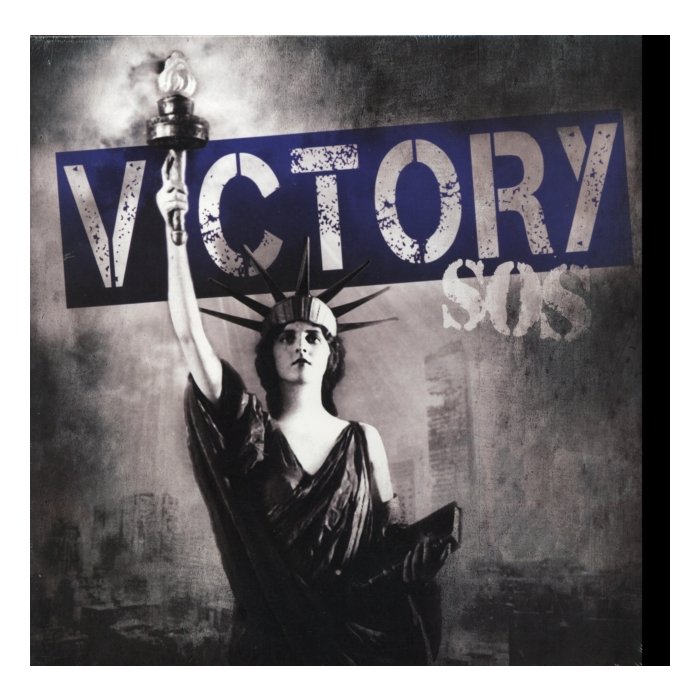 VICTORY - SOS (BLUE WITH WHITE/SILVER/BLACK SPLATTER VINYL/DL CARD/LIMITED)