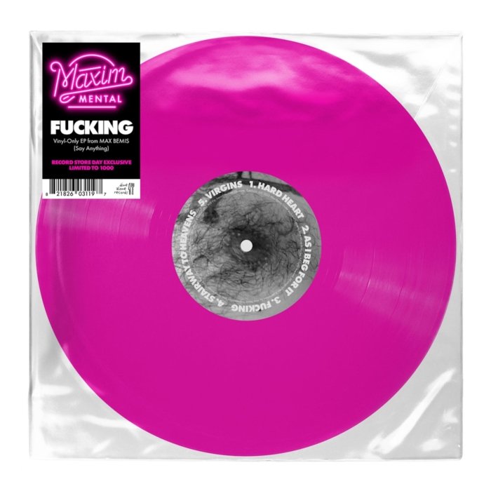 MAXIM MENTAL - FUCKING EP (TRANSLUCENT PINK VINYL W/ ETCHED B-SIDE) (RSD)