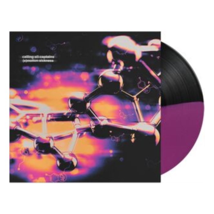 CALLING ALL CAPTAINS - (E)MOTION SICKNESS (HALF BLACK/HALF PURPLE LP)