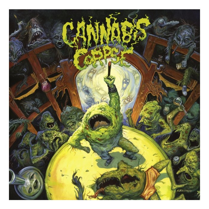 CANNABIS CORPSE - WEEDING (WHITE VINYL)