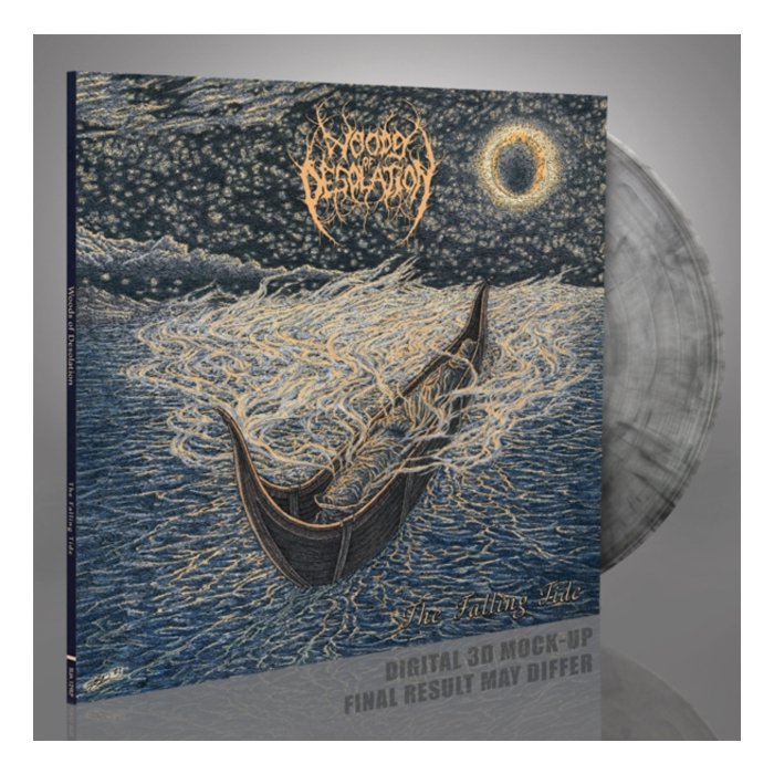 WOODS OF DESOLATION - FALLING TIDE (SMOKEY VINYL)