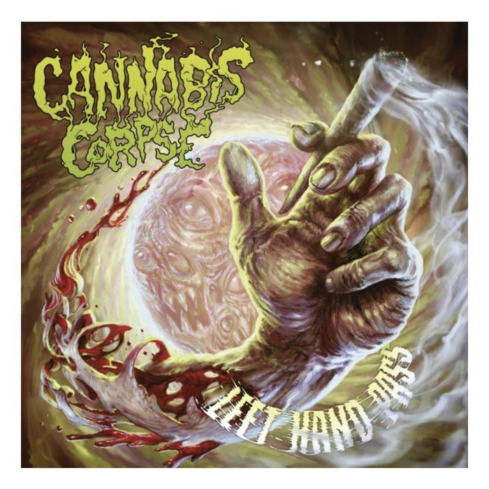 CANNABIS CORPSE - LEFT HAND PASS (LTD/LIGHT ROSE VINYL)