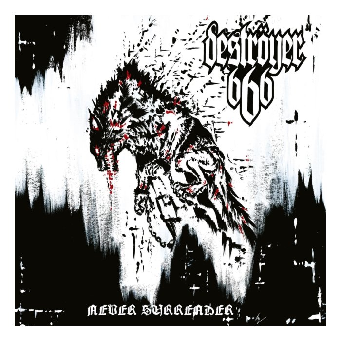 DESTROYER 666 - NEVER SURRENDER (SILVER VINYL)