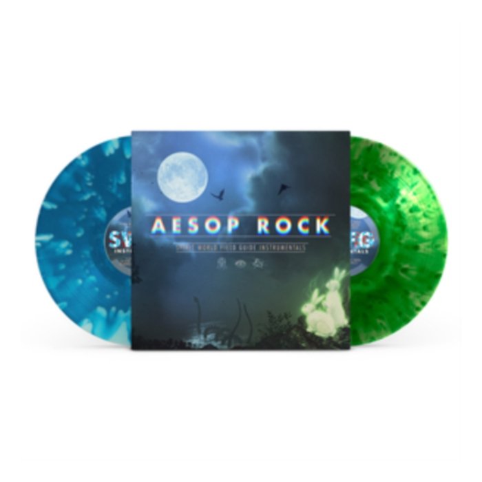 AESOP ROCK - SPIRIT WORLD FIELD GUIDE (INSTRUMENTAL VERSION) (PORTAL GREEN & BLUE VINYL/2LP)