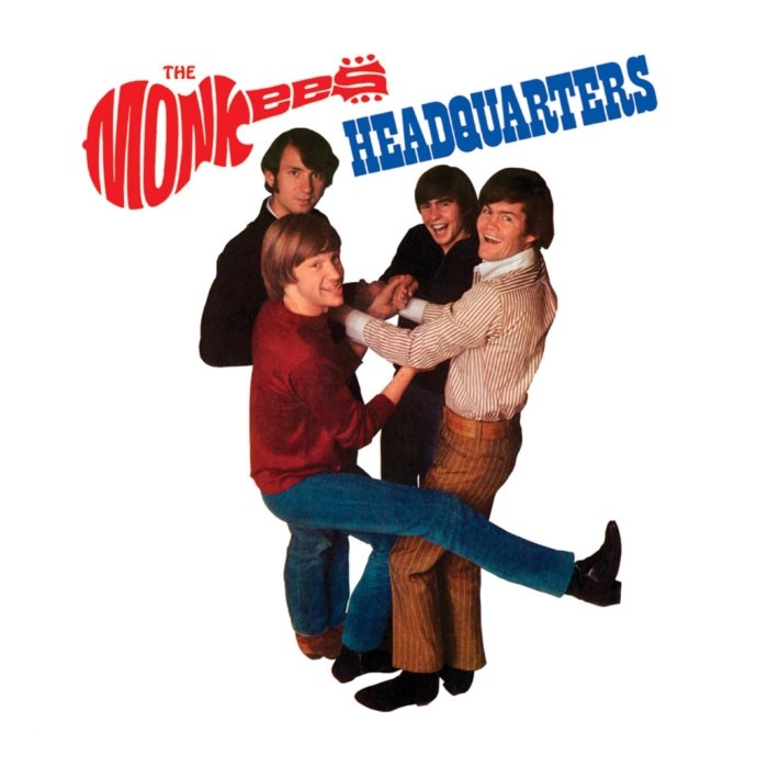 MONKEES - HEADQUARTERS (TRANSLUCENT RED VINYL/55TH ANNIVERSARY MONO EDITION)