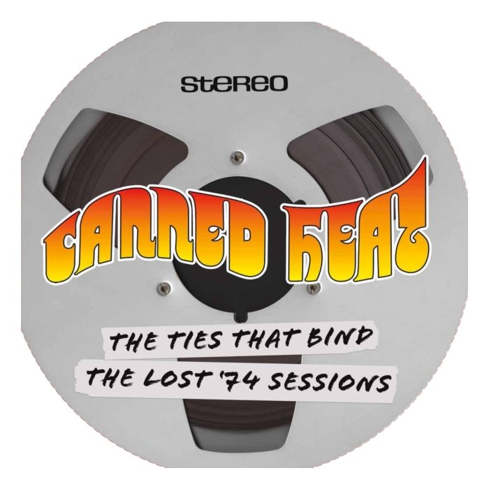 CANNED HEAT - TIES THAT BIND (METALLIC GOLD VINYL/CIRCULAR DIE-CUT COVER/LIMITED EDITION)