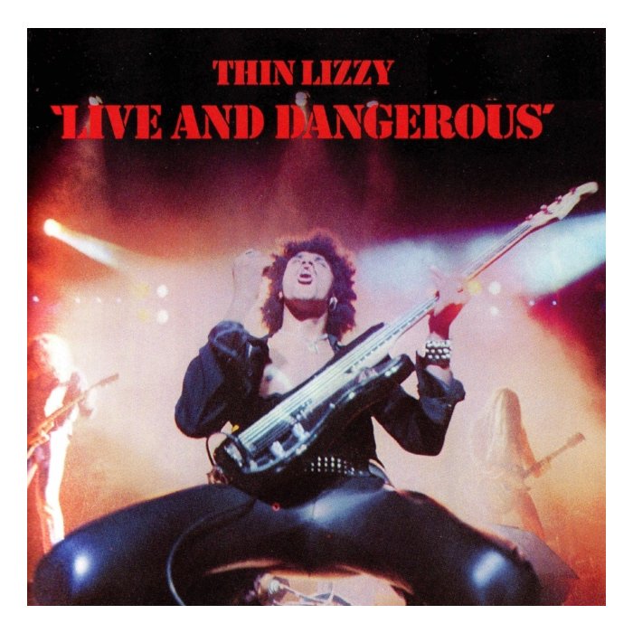 THIN LIZZY - LIVE & DANGEROUS (2LP/180G/ORANGE VINYL/FRIDAY THE 13TH)