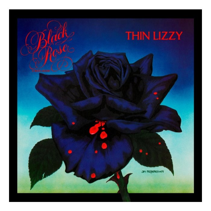 THIN LIZZY - BLACK ROSE - A ROCK LEGEND (180G/TRANSLUCENT RED VINYL/LIMITED EDITION/GATEFOLD COVER)