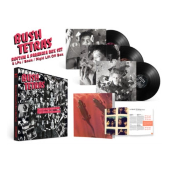 BUSH TETRAS - RHYTHM AND PARANOIA: THE BEST OF BUSH TETRAS (3LP/BOOK)