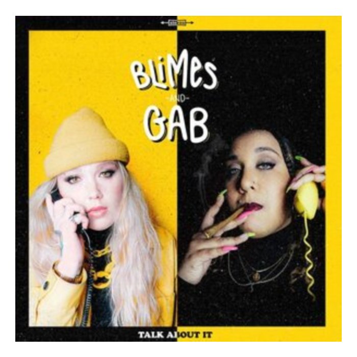 BLIMES & GAB - TALK ABOUT IT (2LP/140G/BLACK & YELLOW VINYL)