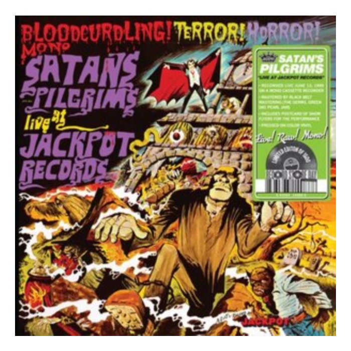 SATAN'S PILGRIMS - LIVE AT JACKPOT RECORDS (LIME GREEN VINYL) (RSD)