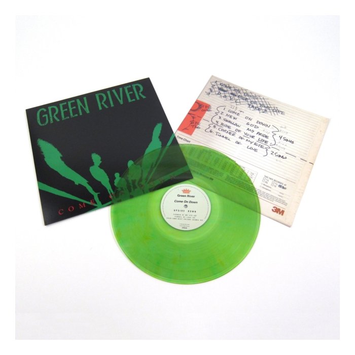 GREEN RIVER - COME ON DOWN (LIME GREEN VINYL) (AMS EXCLUSIVE)