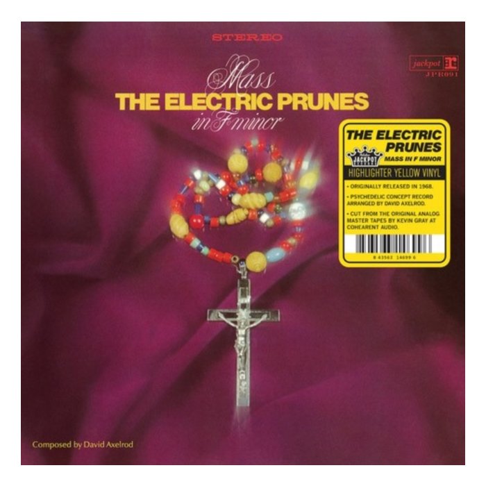 ELECTRIC PRUNES - MASS IN F MINOR (HIGHLIGHTER YELLOW VINYL)