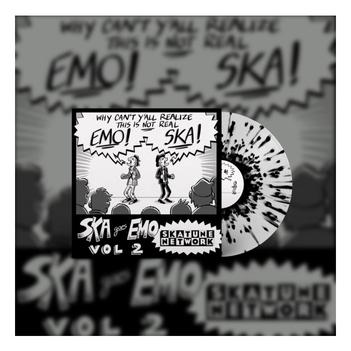 SKATUNE NETWORK - SKA GOES EMO: VOL. 2 (WHITE W/ BLACK SPLATTER VINYL)