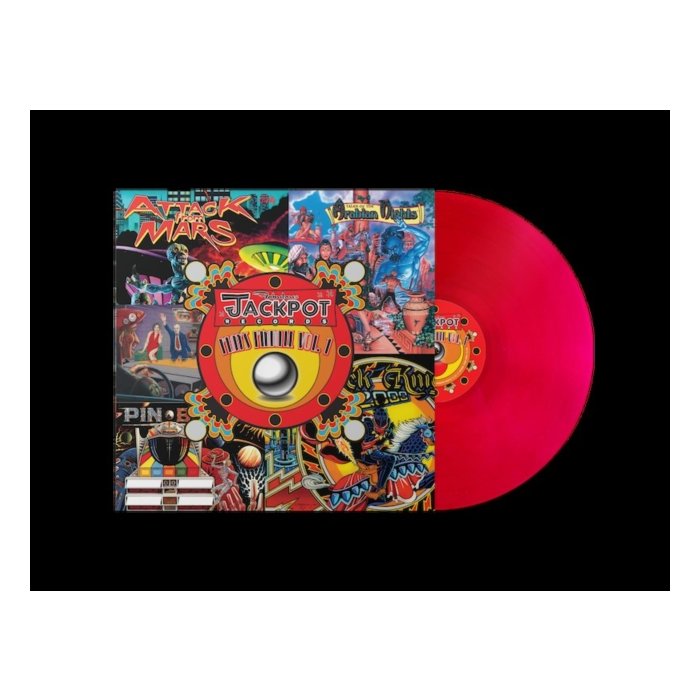 VARIOUS ARTISTS - JACKPOT PLAYS PINBALL VOL. 1 (RED VINYL)