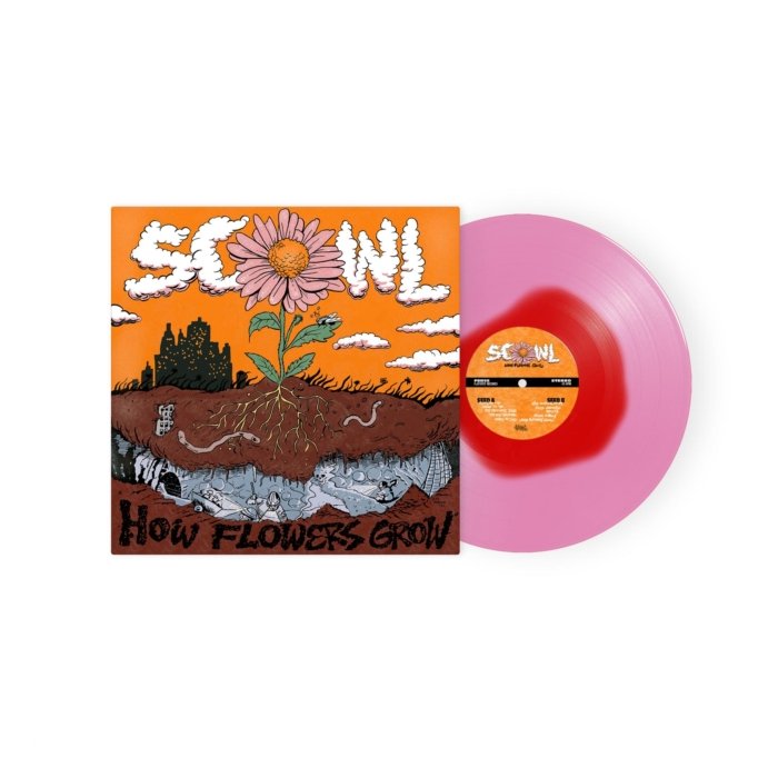 SCOWL - HOW FLOWERS GROW (RED/LIGHT PINK VINYL)