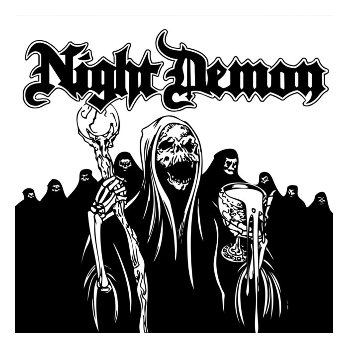 NIGHT DEMON - NIGHT DEMON (DELUXE/REISSUE/BLACK & WHITE SMASH VINYL)