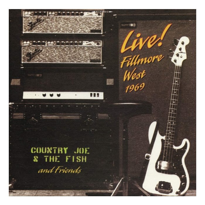 COUNTRY JOE & THE FISH & FRIENDS - LIVE! FILLMORE WEST 1969 (LIMITED 50TH ANNIVERSARY 2LP YELLOW VINYL EDITION)