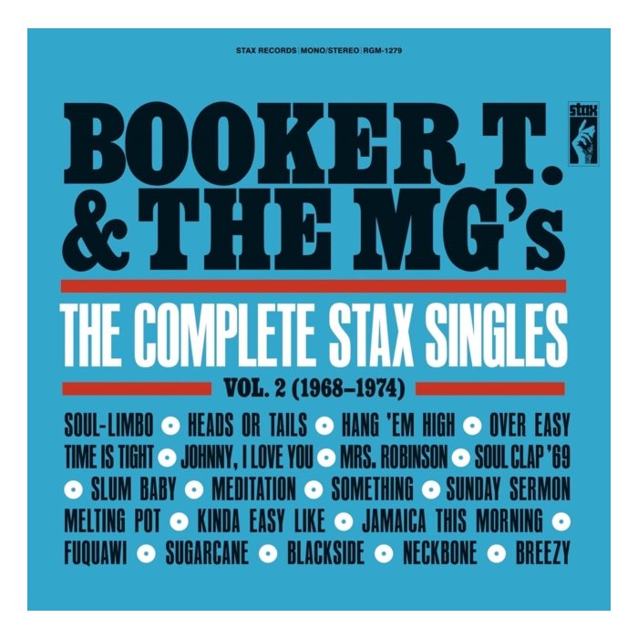 BOOKER T. & THE MG'S - COMPLETE STAX SINGLES VOL. 2 (1968-1974) (2LP/RED VINYL)